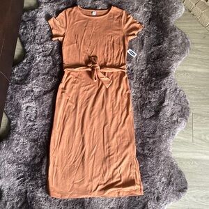 Old navy front tie dress